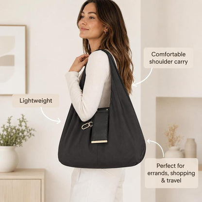 Compact Foldable Keychain Tote Bag🛍️