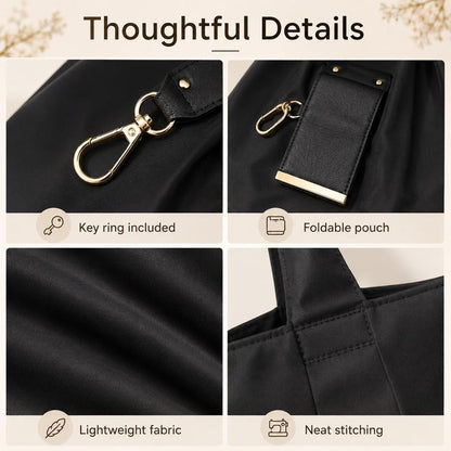 Compact Foldable Keychain Tote Bag🛍️