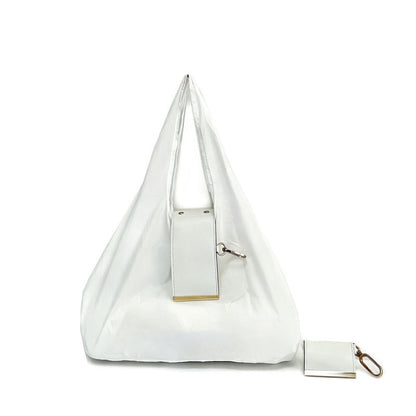 Compact Foldable Keychain Tote Bag🛍️